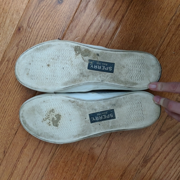 Sperry Top-Sider Silver/Gray Slip-on shoes 6.5 - Picture 6 of 8